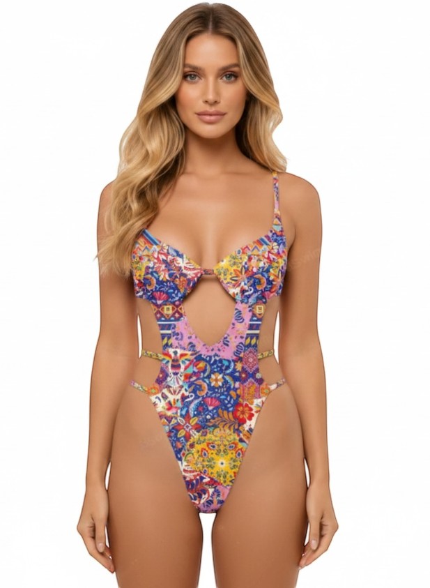 Jardim Tropical One Piece Swimsuit